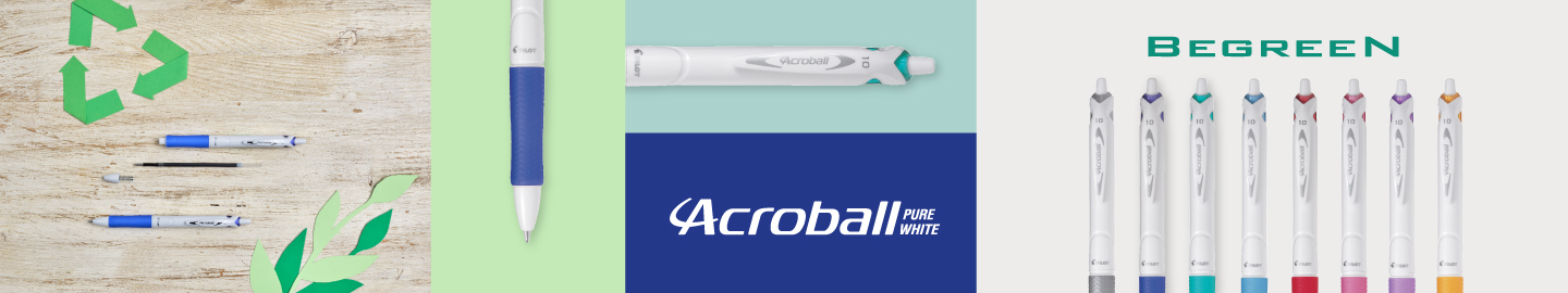 Pilot - Ballpoint pen - Acroball Pure White