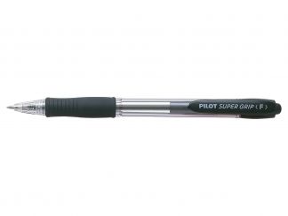 Super Grip  - Długopis olejowy - Czarny - Fine 
