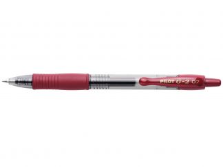 G-2  - Długopis żelowy - Bordowy - Medium 