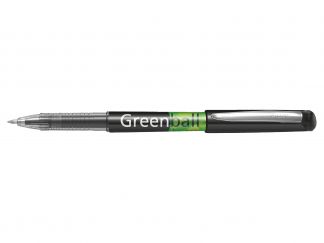 Greenball  - Pióro kulkowe z płynnym tuszem - Czarny - Begreen - Medium 