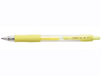 G-2 Pastel - Długopis żelowy - Pastelowy żółty - Medium 