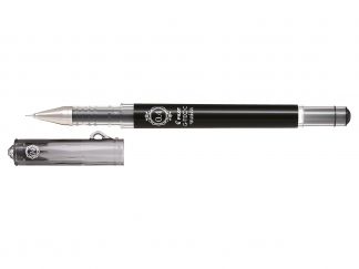 Maica  - Długopis żelowy - Czarny - Extra Fine 