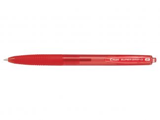 Super Grip G Retractable - Długopis olejowy - Czerwony - Fine 