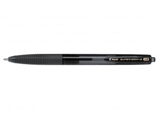 Super Grip G Retractable - Długopis olejowy - Czarny - Extra Broad 