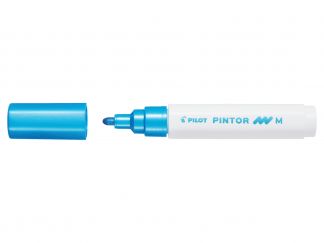 Pilot Pintor  - Marker - Metaliczny niebieski - Medium 