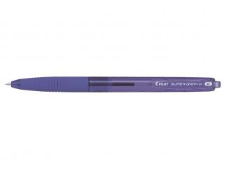 Super Grip G Neon Retractable - Długopis olejowy - Fioletowy - Fine 